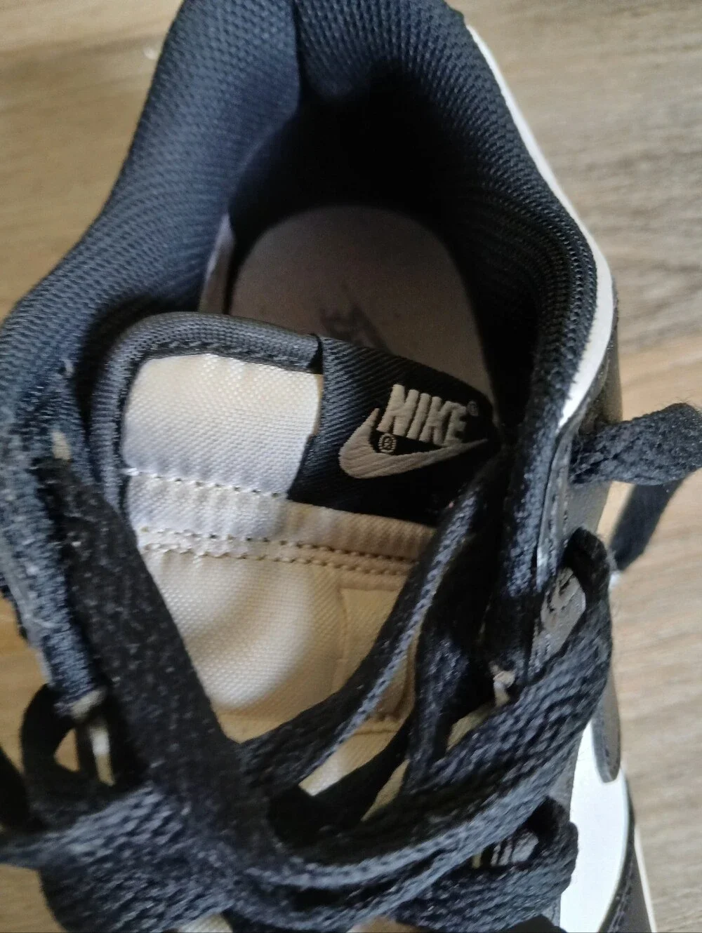 Nike Dunk Low Black White Panda CW1590-100 Youth Size 7Y